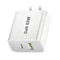 65W PD 30 GaN USBC Fast Charger DualPort Wall Adapter With Global UKAUEUUS Plug Compatibility 2