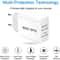65W PD 30 GaN USBC Fast Charger DualPort Wall Adapter With Global UKAUEUUS Plug Compatibility 4