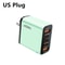 5Port USBC PD Fast Charging Station 4in1 Cable Integrated Quick Charge Hub For IPhone Samsung Xiao 5