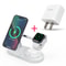 3in1 Magnetic Wireless Charger Stand Fast Charging Station For IPhone 15 14 13 12 Apple Watch Air 7