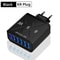 Vumpach 6Port USB Fast Charger Quick Charge 30 Wall Adapter With Global EUUSUKKR Plug Options 9
