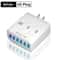 Vumpach 6Port USB Fast Charger Quick Charge 30 Wall Adapter With Global EUUSUKKR Plug Options 13