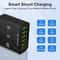 Vumpach 6Port USB Fast Charger Quick Charge 30 Wall Adapter With Global EUUSUKKR Plug Options 3