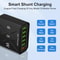 Vumpach 6Port USB Fast Charger Quick Charge 30 Wall Adapter With Global EUUSUKKR Plug Options 3