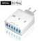 Vumpach 6Port USB Fast Charger Quick Charge 30 Wall Adapter With Global EUUSUKKR Plug Options 8