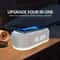 Intelligent Alarm Clock Wireless Charger 15W Fast Charging Station With Bedroom Lamp Night Light 3