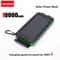 Lenovo 50000mAh Solar Power Bank Portable External Battery With HighPower LED For IPhone Samsung 9