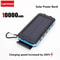 Lenovo 50000mAh Solar Power Bank Portable External Battery With HighPower LED For IPhone Samsung 15