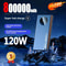 80000mAh UltraCapacity Power Bank 120W Super Fast Charging External Battery For IPhone Samsung Xi 0