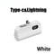 Mini Capsule 50000mAh Power Bank UltraPortable Wireless Fast Charging Battery For IPhone Samsung 6