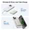 Baseus Qi2 Magnetic Power Bank With Kickstand 5000mAh PD 20W Wireless Fast Charger For IPhone Sam 2