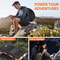 20000mAh Solar Power Bank Waterproof Portable Charger With Dual USB Ports Dual LED Flashlight For 3