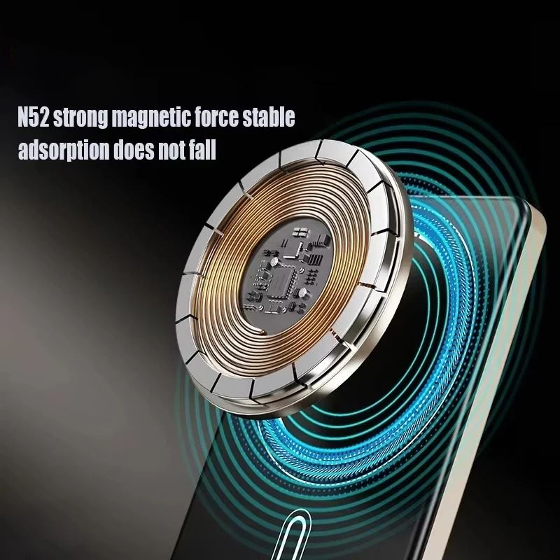 20000mAh Thin Magnetic Wireless Power Bank PD 225W Fast Charging External Battery For IPhone Samsu 5