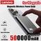 Lenovo 500000mAh Magnetic Power Bank PD 225W Wireless Fast Charger For MagSafe IPhone Samsung 0