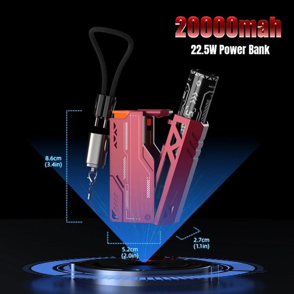 VYVYLABS Modular 20000mAh Power Bank 225W Fast Charging External Battery With Replaceable Battery 3