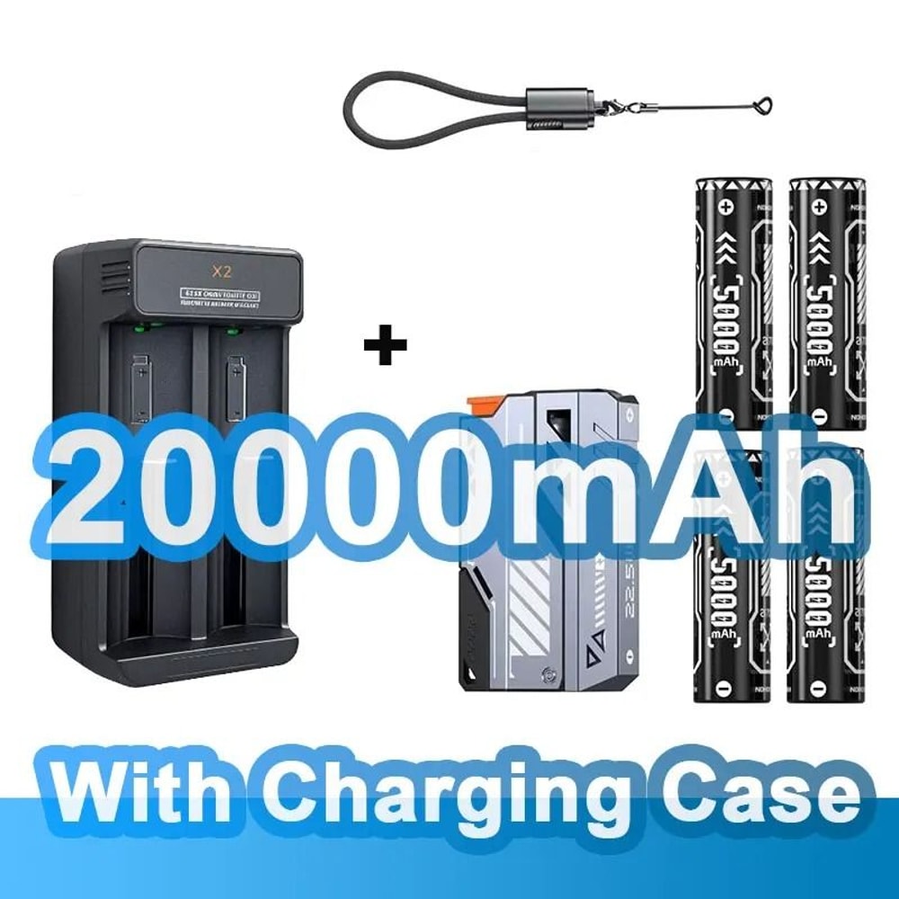 VYVYLABS 30000mAh Detachable 3C Power Bank 225W Wireless Fast Charger For IPhone 17 Android 11