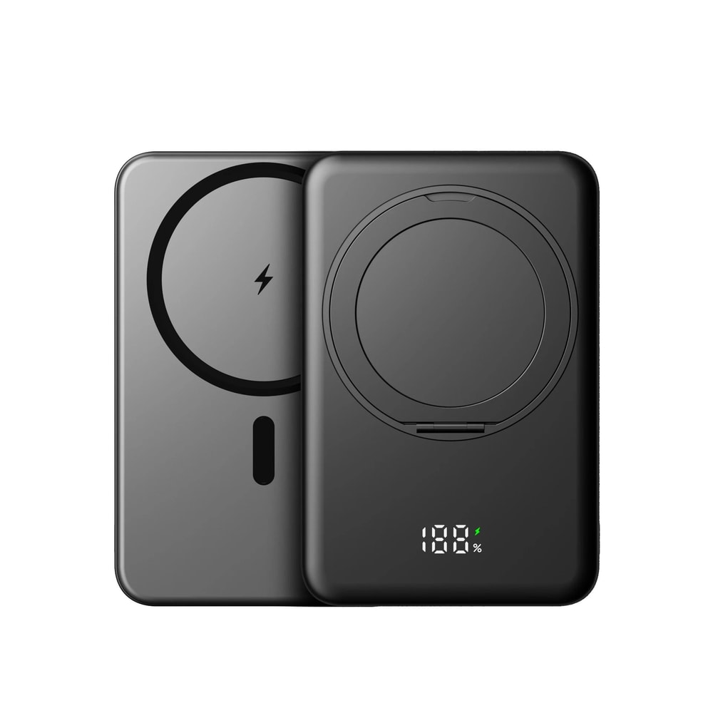 10000mAh Slim Mini Magnetic Power Bank 20W Fast Charging Wireless Stand For IPhone Samsung 6