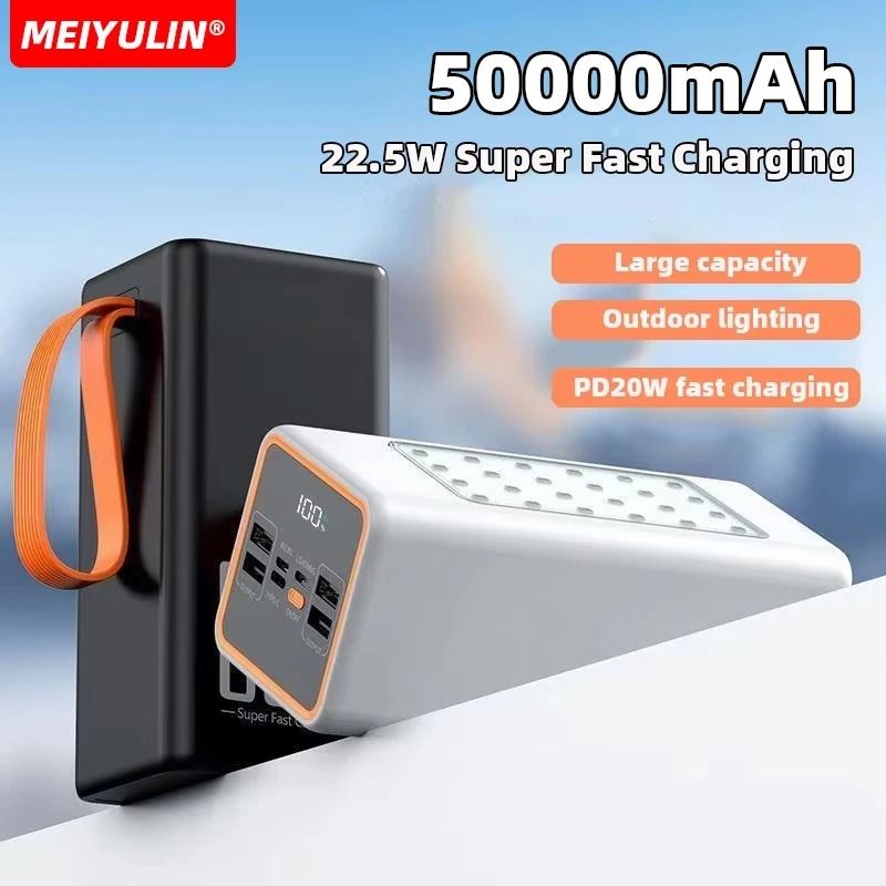 NitroStation UltraCapacity Power Bank 225W Fast Charging External Battery For IPhone Samsung Xiao 5