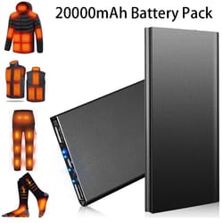 aero-heat 20,000mah portable power bank – high-performance battery pack for heated apparel & smartphones