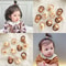 10Piece Baby Toddler Hair Tie Set NoHurt Elastic Mini Scrunchies With Cute Cartoon Bears Rabbits 3
