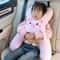 Kids Car Neck Pillow Safety Sleep Aid Seat Belt Comfort Support For Long Distance Travel 2