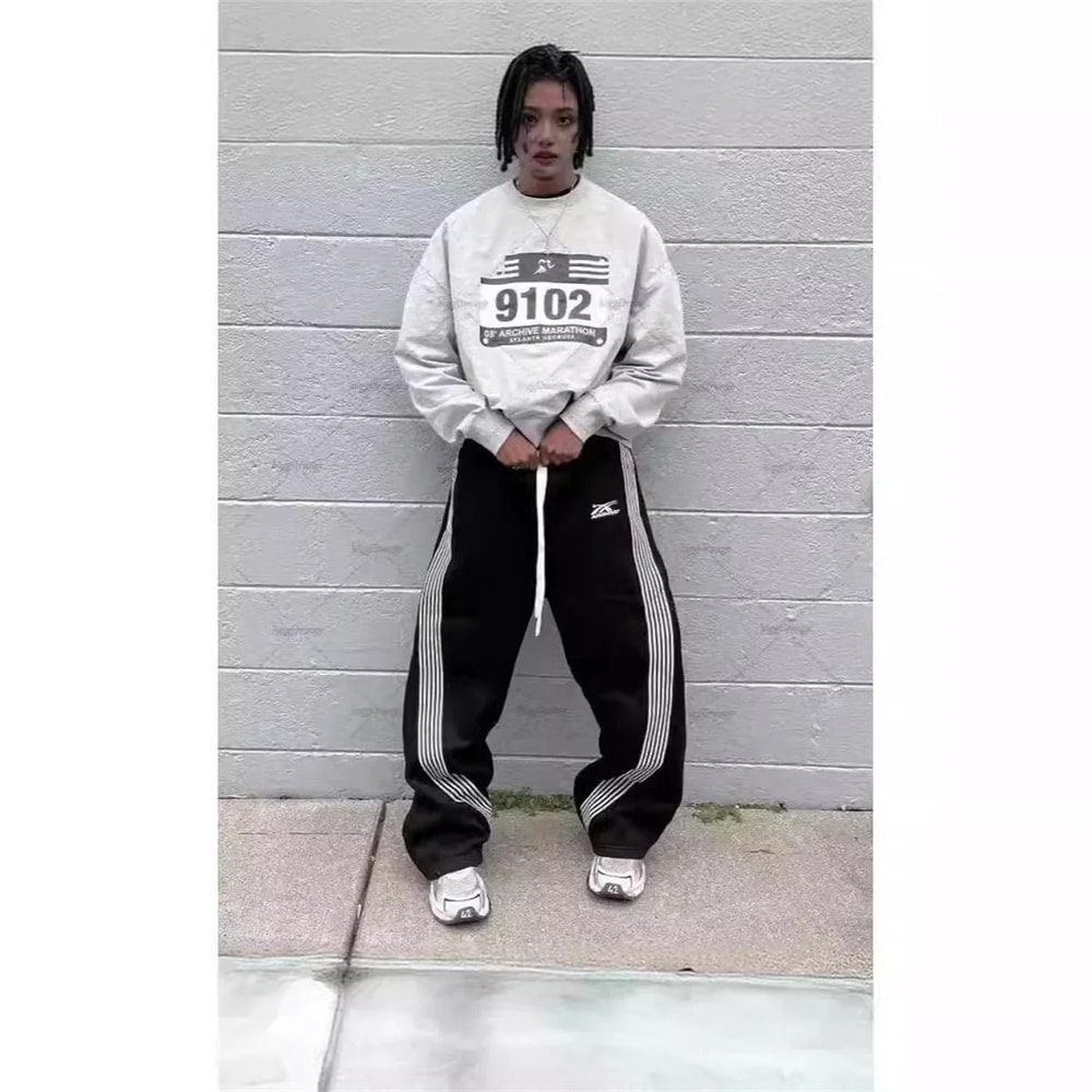 Y2K Embroidered Tactical Joggers Camo Functional Casual Sweatpants For Men Women 3