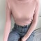 Korean Slim Turtleneck Sweater 2025 AutumnWinter RibKnit Pullover Jumper For Women 10