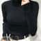 Korean Slim Turtleneck Sweater 2025 AutumnWinter RibKnit Pullover Jumper For Women 7