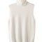Womens 100 Merino Wool Turtleneck Vest Sleeveless Knit Pullover Waistcoat For Spring Autumn Wint 2