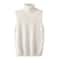 Womens 100 Merino Wool Turtleneck Vest Sleeveless Knit Pullover Waistcoat For Spring Autumn Wint 8