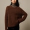 SuyaDream Warm Alpaca Pullover Loose Dropped Sleeve Luxury Sweater For 2025 FallWinter 13