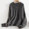 SuyaDream Warm Alpaca Pullover Loose Dropped Sleeve Luxury Sweater For 2025 FallWinter 8