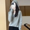 Womens 100 Merino Wool Hooded Pullover Premium Soft CashmereTouch Knitwear For Autumn Winter 14