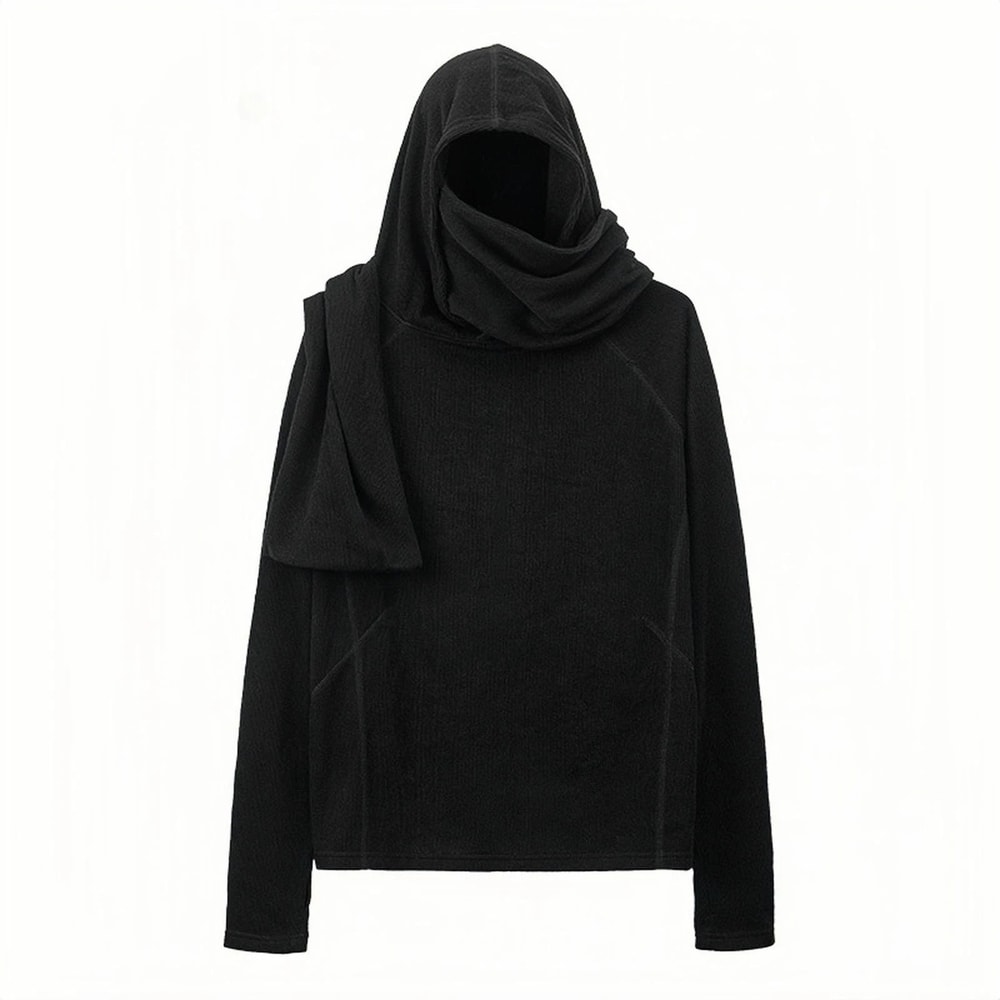 2000s Korean Fashion Slim Batwing Sweater Y2K Subculture Pure Color Pullover For Autumn Winter 9