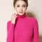2026 Simple Womens Turtleneck Sweater Winter Fashion Elastic Knit Pullover Casual Solid Jumper 4