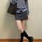Autumn And Winter Fashion Womans Gray Soft Knitted Sweater Casual Versatile ButtonUp Cardigan Jack 3
