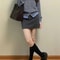 Autumn And Winter Fashion Womans Gray Soft Knitted Sweater Casual Versatile ButtonUp Cardigan Jack 3