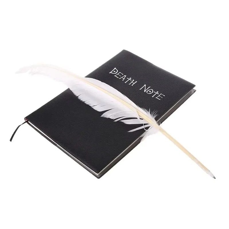 Death Note Anime Large School Notebook Collectible Writing Journal Cosplay Stationery Prop 1