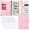 A6 Marble PU Leather Budget Binder 2026 Money Saving Organizer Notebook Planner 10