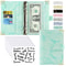 A6 Marble PU Leather Budget Binder 2026 Money Saving Organizer Notebook Planner 16