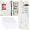A6 Marble PU Leather Budget Binder 2026 Money Saving Organizer Notebook Planner 7