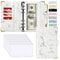 A6 Marble PU Leather Budget Binder 2026 Money Saving Organizer Notebook Planner 7
