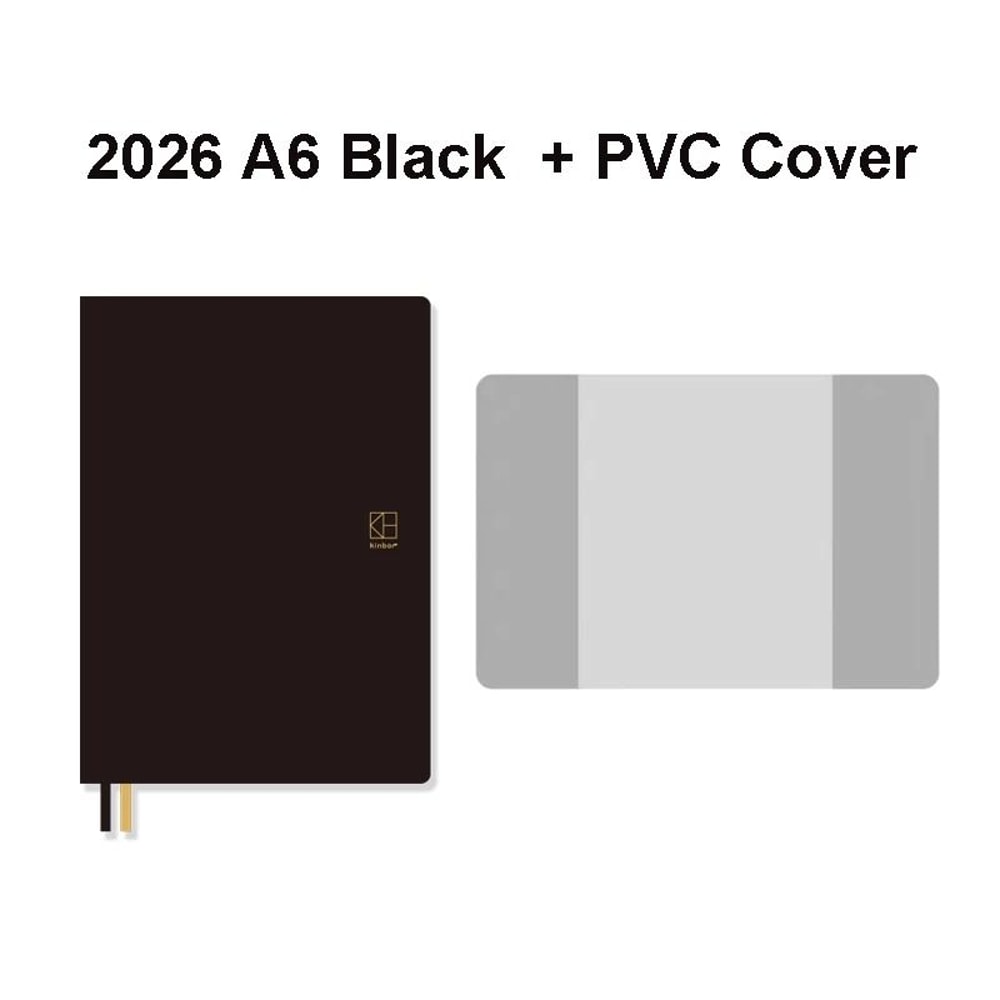 New Kinbor 2026 Annual Yearly Planner Premium 52g BaChuan Paper A5A6 Notebook For Weekly Monthly 13