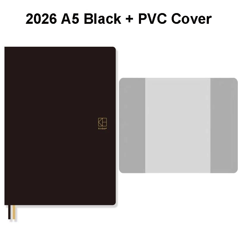 New Kinbor 2026 Annual Yearly Planner Premium 52g BaChuan Paper A5A6 Notebook For Weekly Monthly 16