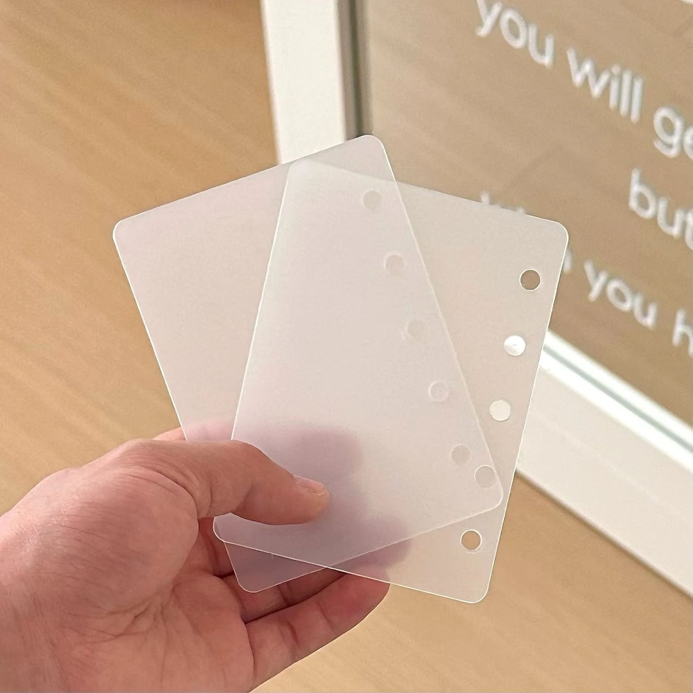 M5 Handbook 3Inch Card Booklet DIY Binder Photocard Collect Book Agenda Planner Cover 5