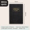 Portable A7 2026 Agenda Book Pocket Weekly Planner Pocket Calendar Appointment Diary 9