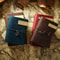 Handmade Genuine Leather Travelers Notebook Retro Cowhide Diary Portable Sketchbook With Custom E 1