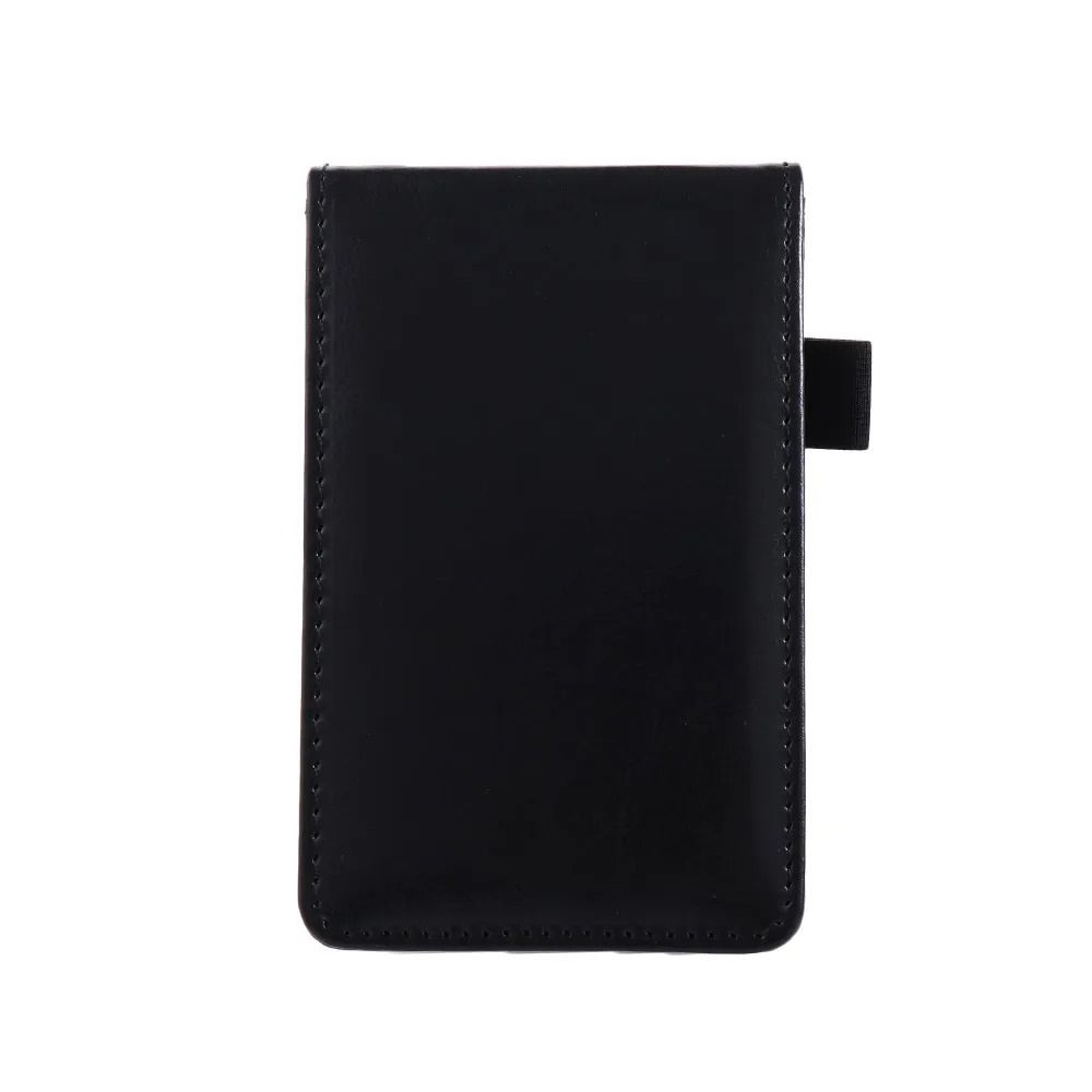 Leather Cover Pocket Planner A7 Mini Notebook Small Business Diary Notepad For Office And School 7