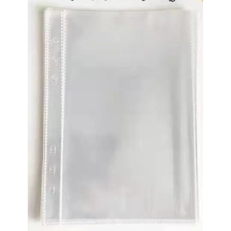 A5 White Blue DIY Binder Photocard Collect Book Diary And Agenda Planner Stationery 9