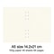 HighQuality Ring Binder Notebook Refills 100g Premium Paper Inserts For A5 A6 A7 And A8 Planner Co 5